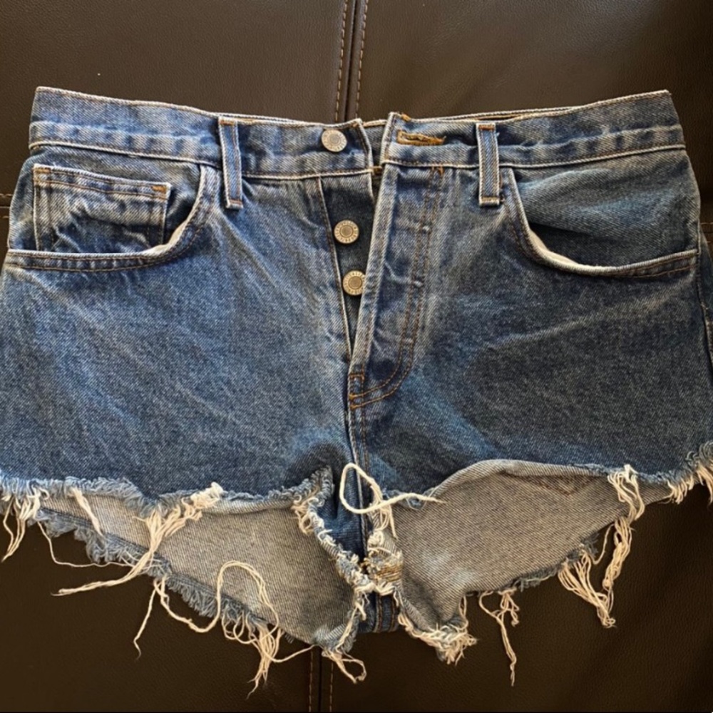 cute button up shorts